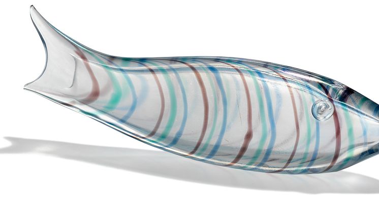 Tyra Lundgren: Rare figure in the shape of a fish