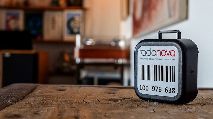 Radtrak³: el detector de medida de gas radón de larga exposición de Radonova Laboratories AB