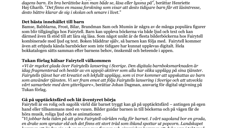 Nu får barnen sin helt egen boktjänst 