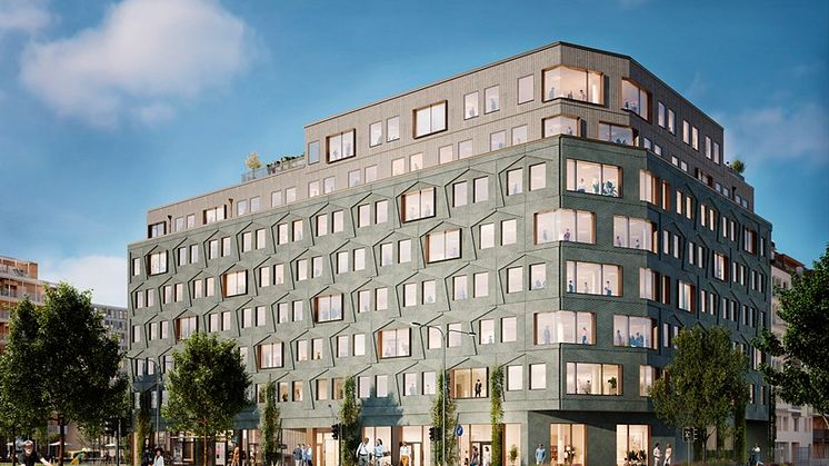 Kontorshuset Oas i Citadellsstaden, ett av Öresundsregionens mest dynamiska områden där arbetet mot klimatneutralitet fortsätter.