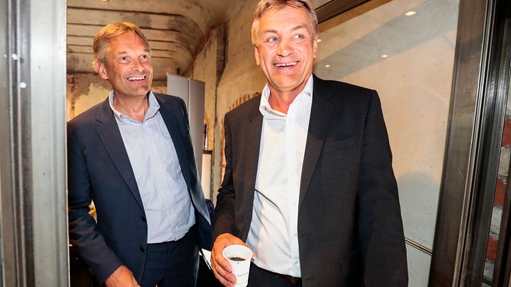 KT godkjenner: - Vi er fornøyd med Konkurransetilsynets godkjenning. Dette er en strategisk milepæl i vår og norsk telehistorie, sier adm.dir i  Telia Abraham Foss. (Foto: Lise Åserud/NTB Scanpix. Bildet kan kun brukes til omtale av denne saken).