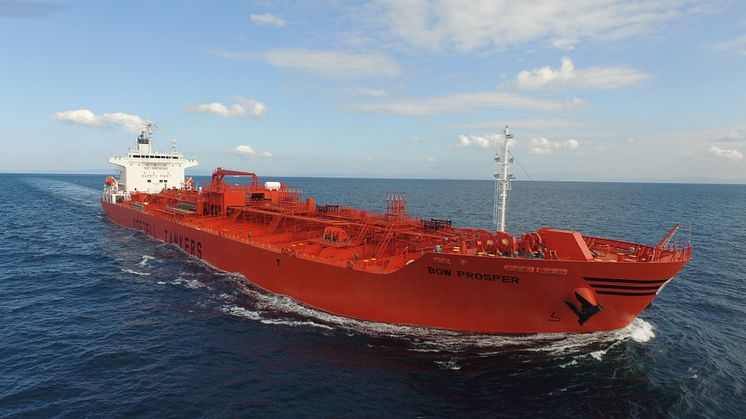 Odfjell Ship Management has started its digital voyage by installing Kongsberg Digital's K-fleet digital logbook system - Photo courtesy Odfjell