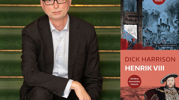 Produktive Dick Harrison aktuell  med nya titlar i Historiska Medias  bokserie om världens historia