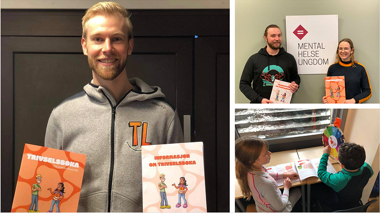 Trivselsleder samarbeider med Mental Helse Ungdom om Trivselsboka! 
