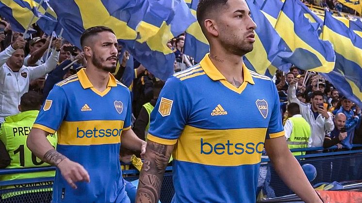 Betsson ny tröjsponsor till Boca Juniors 