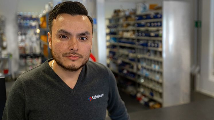 Felipe Flores ny projektchef på SafeTeam i Malmö
