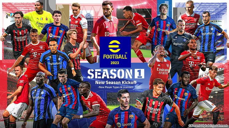eFootball™ 2023 ADDS CONSOLE FRIENDLY MATCHES AND A HOST OF NEW PACKS FOR DREAM TEAM