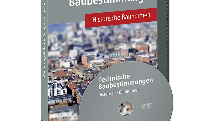 Technische Baubestimmungen – Historische Baunormen, Version 2018 