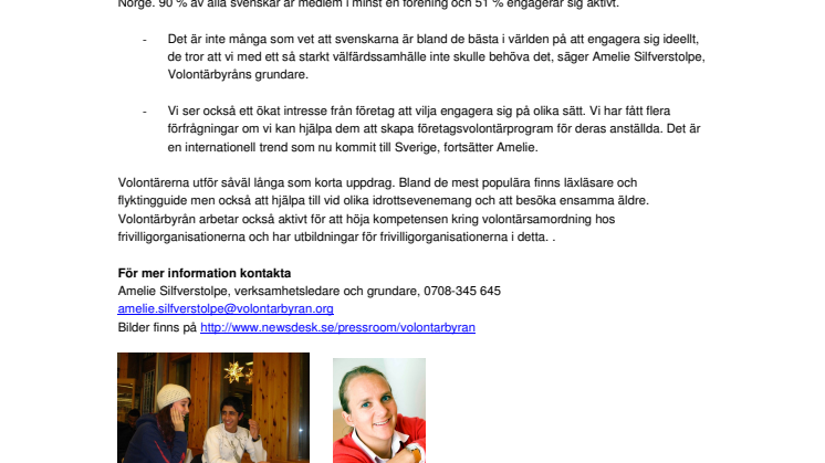 Intresset för att engagera sig ideellt ökar! 
