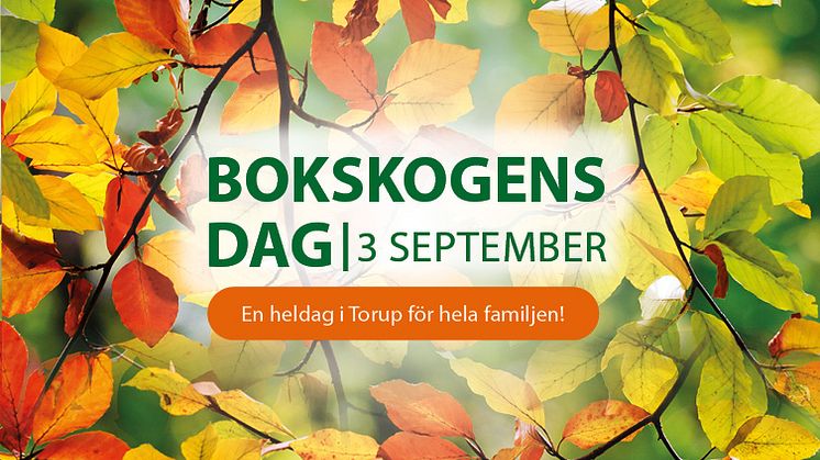 Bokskogens dag i Torup den 3 september.