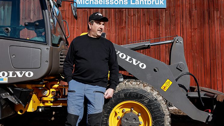 Michaelssons Lantbruk valde Volvo L25 Electric