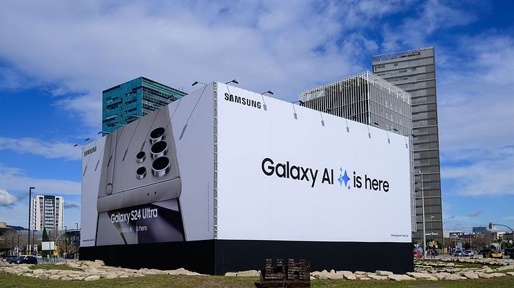 Samsung presenterar nya AI-funktionen Galaxy AI på MWC 2024