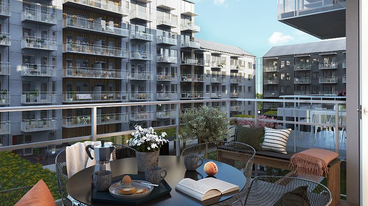 Riksbyggen bygger 60 nya bostäder i Mölndals innerstad