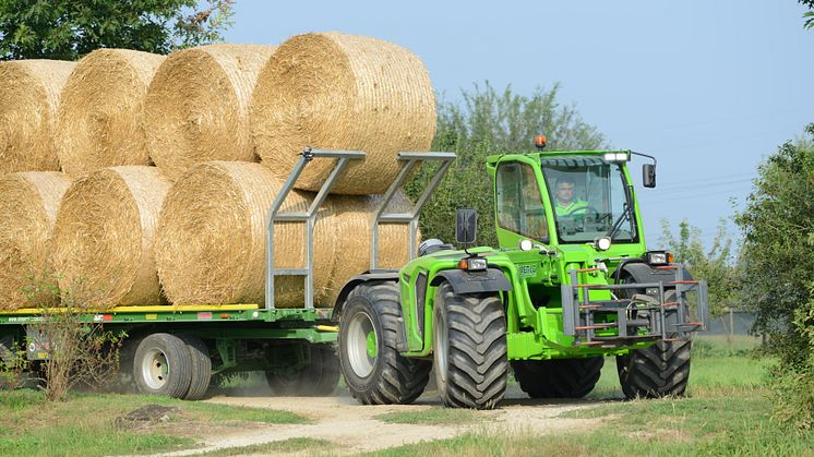 Smarta Merlo för smart lantbruk