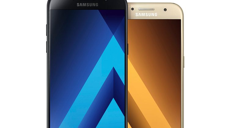 Galaxy A-sarja (Black Sky, Gold Sand)