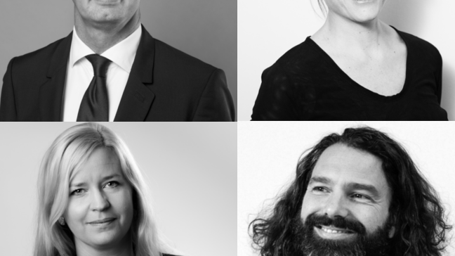 Alf Karlsson,  Emma Jonsteg, Maria Gårdlund och  Daniel Ewerman