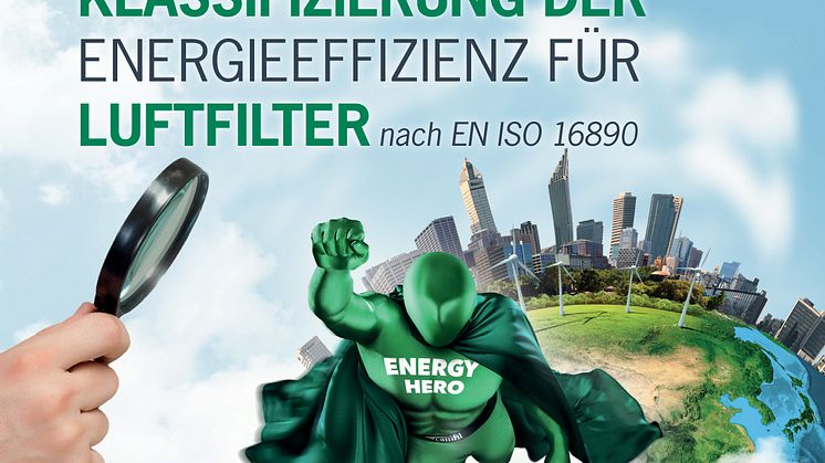 Energieeffizienz-Klassifizierung für Luftfilter nach EN ISO 16890