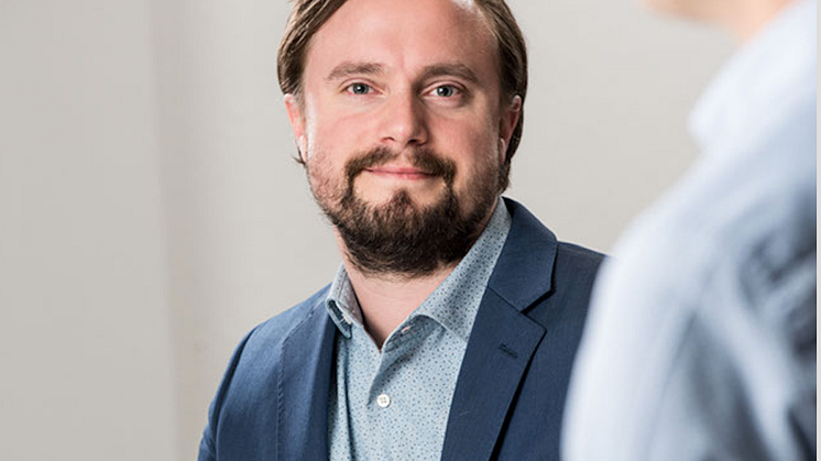 Daniel Lindgren är snart färdigutbildad CRM-konsult och anställd på sin LIA-praktik