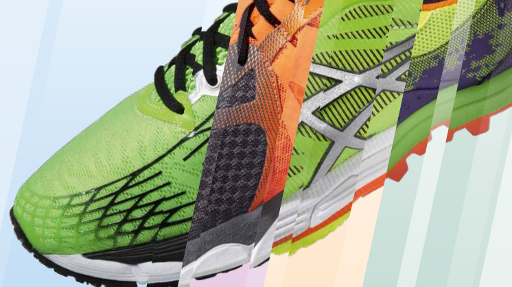 ASICS katalog för vårens nya skor