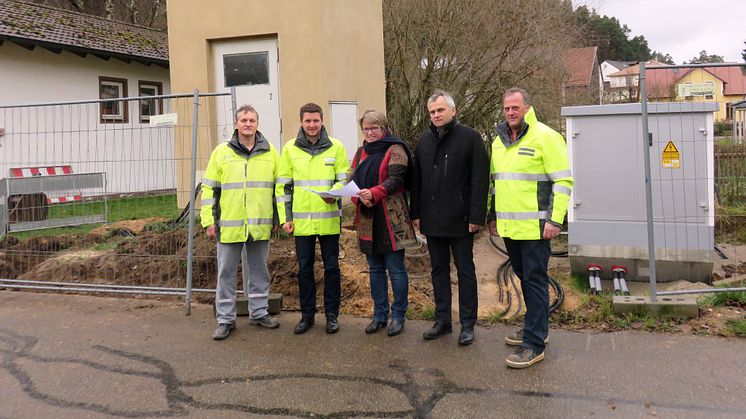 Baumaßnahme des Bayernwerks in Dietfurt vorgestellt