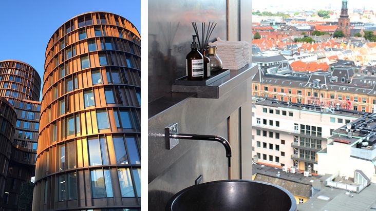 Axel Towers imponerer med sit design – også på badeværelserne.