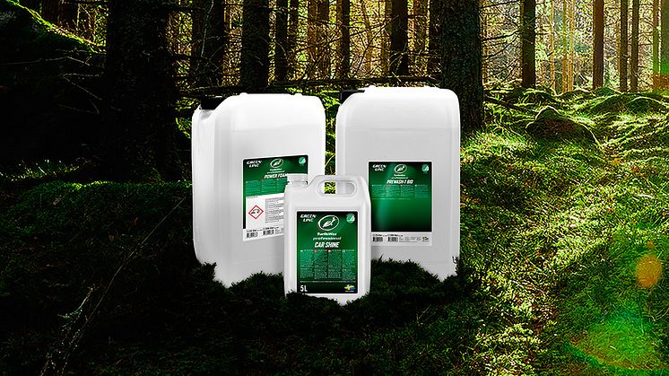 TurtleWax Professional lanserar Green Line – en serie hållbara och effektiva produkter för fordonsvård