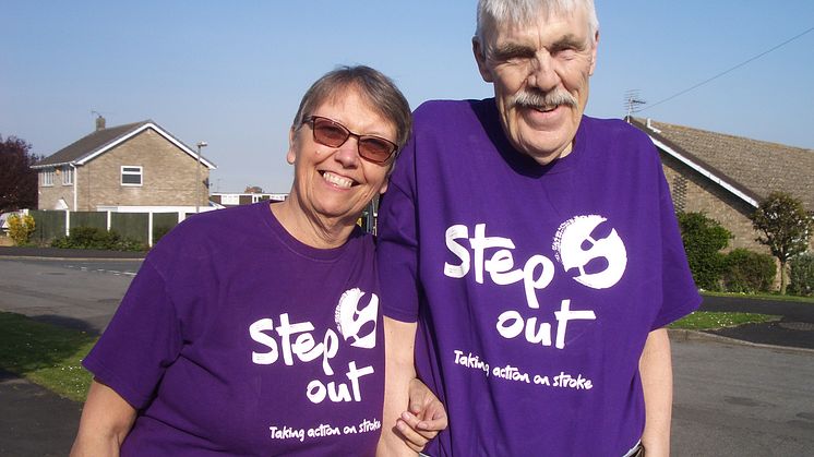 ​Local stroke survivors take on Step out for Stroke, despite being more than 1,600 miles away from Scunthorpe