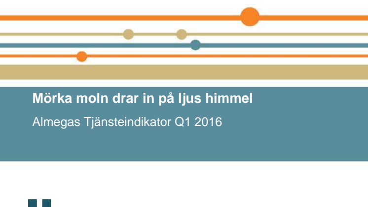 Almegas Tjänsteindikator 1kv 2016