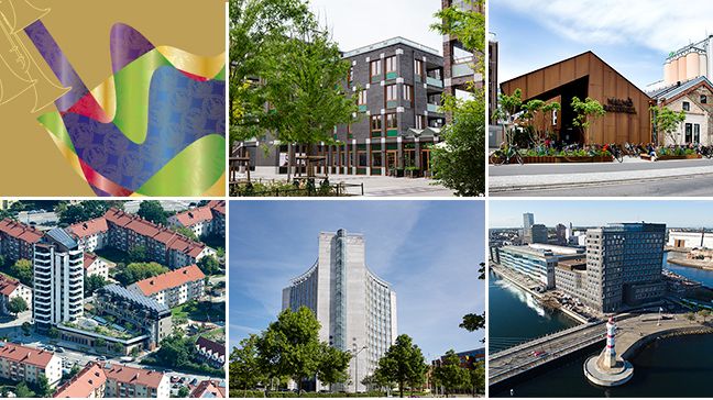 Fem projekt tävlar om Stadsbyggnadspriset och Gröna Lansen 2017. Vem som vinner avgörs på Stadsbyggandets dag den 1 september.