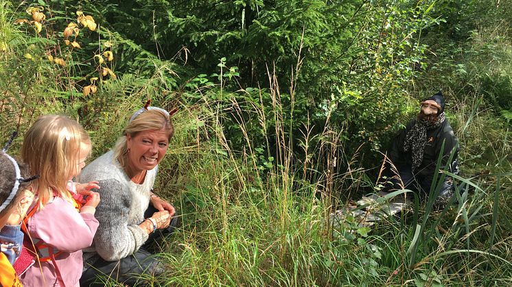 Bukkene Bruse blir enda mer spennende ute i naturen!