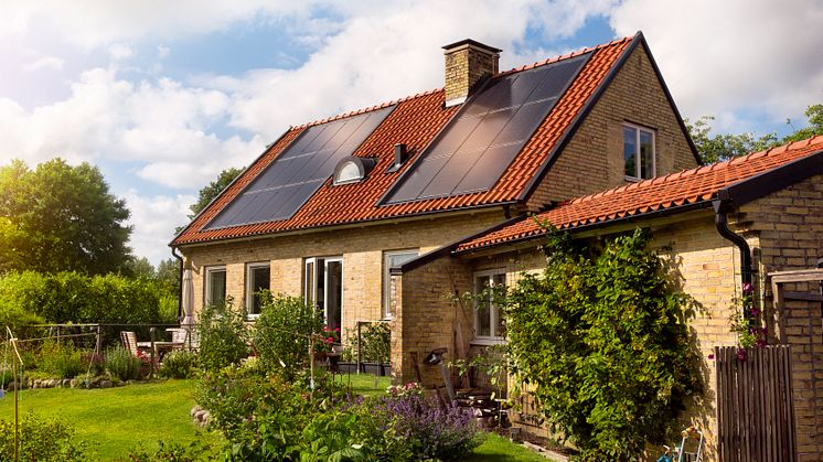 Bäst i Skåne.  I Helsingborg ökade antalet solcellsanläggningar med 44 procent under 2017. 167 solcellsanläggningar är installerade, med en sammanlagd effekt på 4 525 kW. Källa: Solar Region Skåne. Foto: Öresundskraft