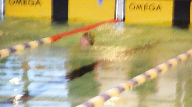 Hedvig Källsand simmar 25 m bröstsim vid LASS KM1 2011