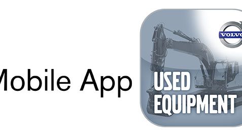 Volvo Construction Equipment lanserar app för begagnade maskiner