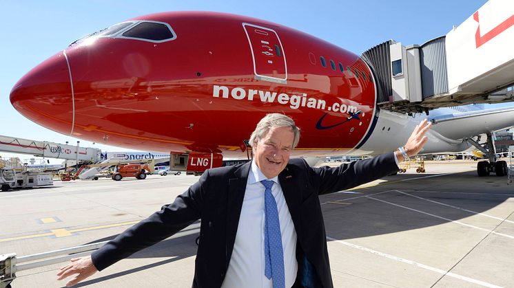 Bjørn Kjos at London Gatwick