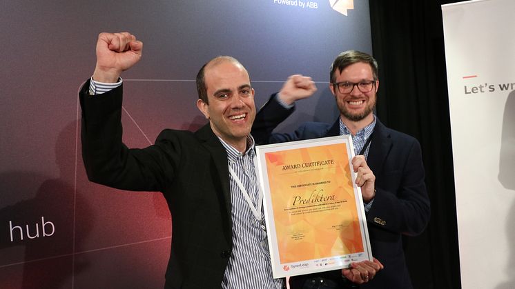 Oskar Jonsson och Andreas Vidman på Prediktera.