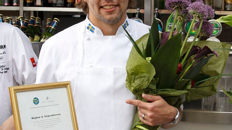 Tommy Myllymäki Sveriges representant i Bocuse d'Or 2014-2015