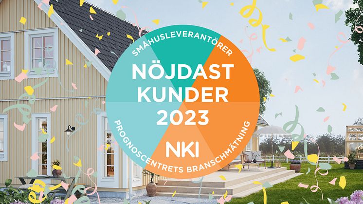 SmålandsVillan har nöjdast kunder i småhusbranschen