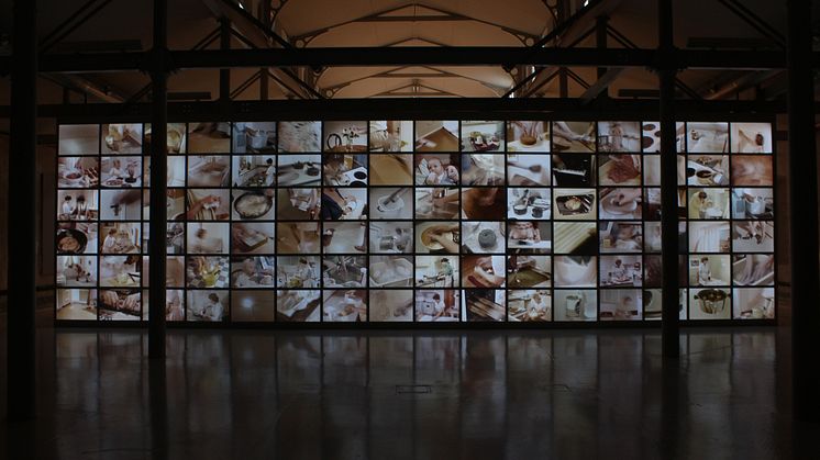 Installationsbild "Arbete i hemmet" Petra Hultman