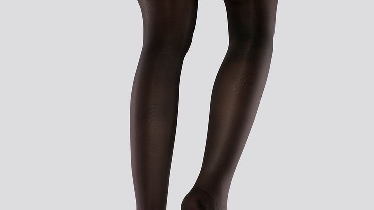 Mabs Compression Socks Nylon Stay-Up Black