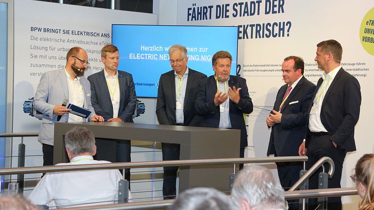 Erste Electric Networking Night zur transport logistic 2019