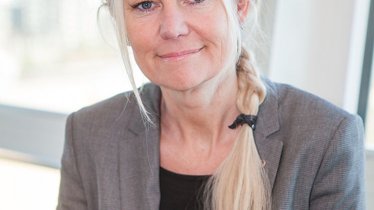 Petra Sörling, tillträdande VD för Rosengård Fastighets AB. Foto: HSB