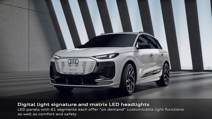 Audi Q6 e-tron - Design