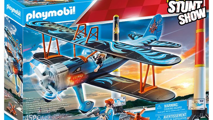 Air Stuntshow Doppeldecker Phoenix (70831) von PLAYMOBIL