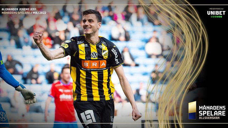 Vinnarna av Månadens spelare och tränare i Allsvenskan