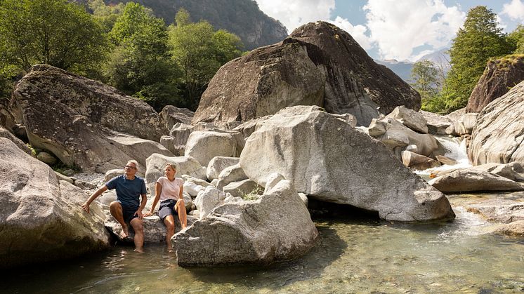 Die Maggia im Bavonatal