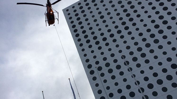 Solceller installerat på Quality Hotel Friends!