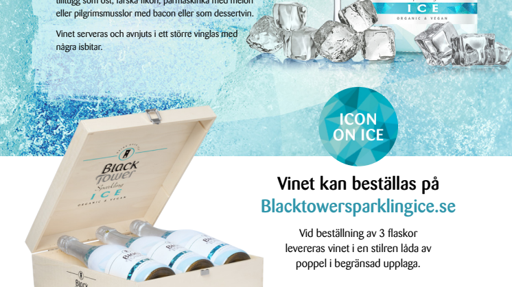 BLACK TOWER SPARKLING ICE - DET GÄLLER ATT TA DET KALLT.