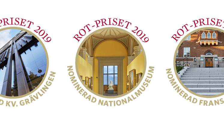 Nominerade till ROT-priset 2019