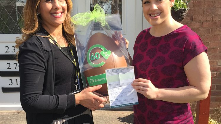 Recycle for Bury Easter egg winner