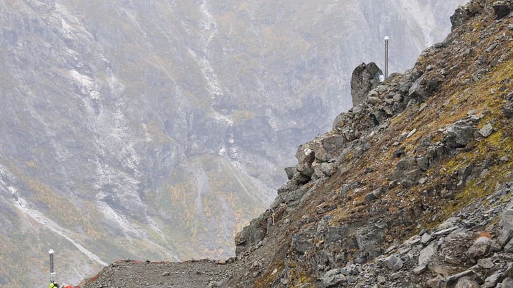 Mannen: GNSS-master plassert i fjellpartiet 